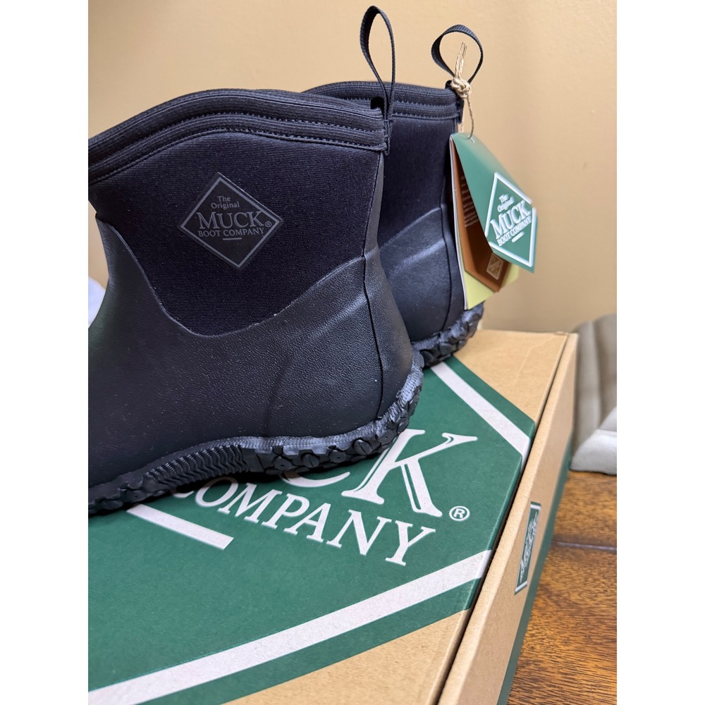 Muck Boot Company Muckster II Mens Waterproof Rubber Garden Boots Black  sz8